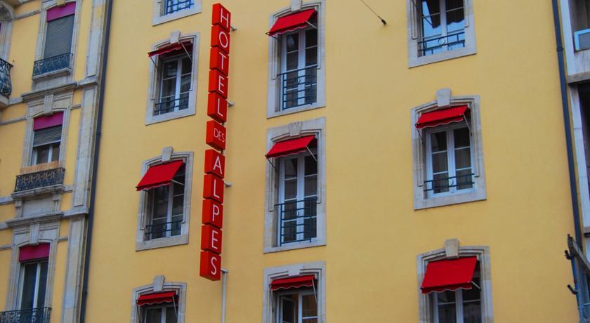 Hotel des Alpes Genève Buitenkant foto